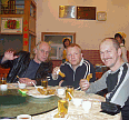 Likely Lads at a Foshan Chicken Restaurant