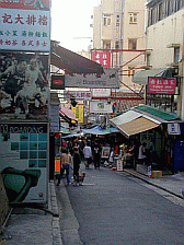 Image: Backstreets of Wan Chai, home of the Filipino community - Click to Enlarge