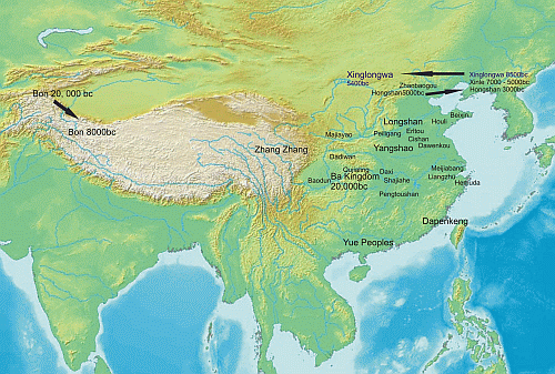 Image: China circa 5000bc