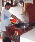 Uncle Tending His Chinese Aga - Toisan
