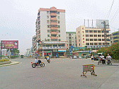 Image: DWX English Restaurant with Toisan Number 1 bus station right - Click to Enlarge
