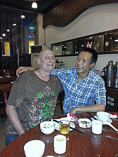 Image: Sung and I share a laugh - Click to Enlarge