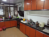 Image: The kitchen after refurbishment, view 1 - Click to Enlarge