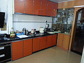 Image: The kitchen after refurbishment, view 2 - Click to Enlarge