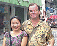 Image: Jim and Duma shopping in Toisan - Click to Enlarge