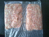 Image: Porkburgers ready for the freezer - Click to Enlarge