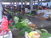 Image: The local 'wet market' near The Village