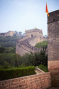 Image: The Great Wall at Shanhai, near where the Manchu invaders were let through