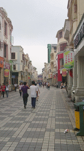Image: Main Street near Fo Lam Muen - Click to Enlarge
